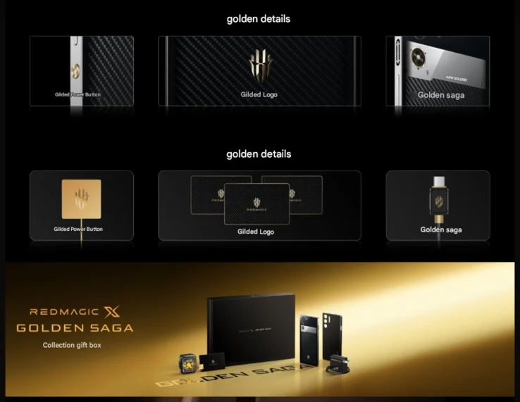 RedMagic X Golden Saga: Limited Edition Smartphone Launches