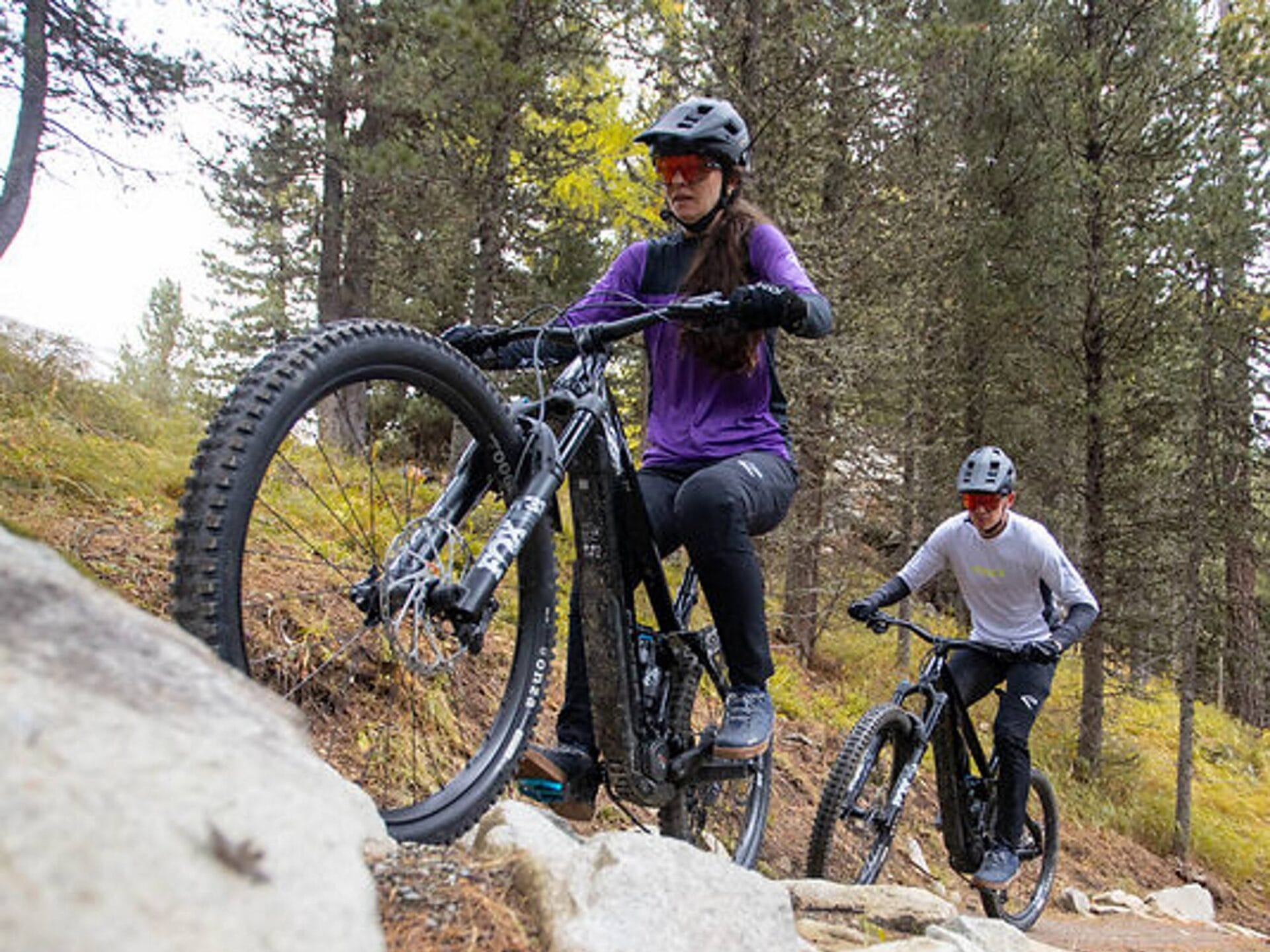 New E-Bike with Modern Parts and Strong Suspension for Tough Trails
