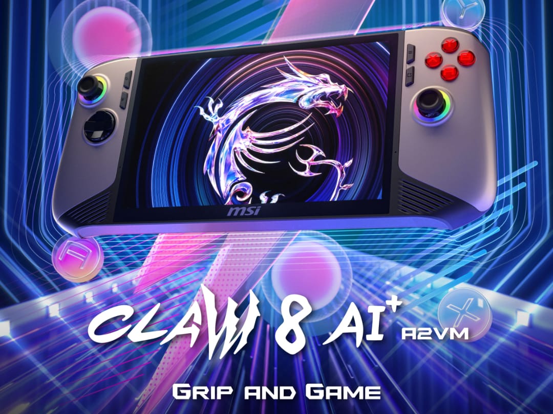 MSI Claw 8 AI+ Launches at $100 Over Asus ROG Ally X Price