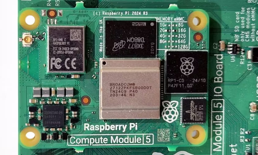 Raspberry Pi Compute Module 5 Launching Soon with 16GB RAM