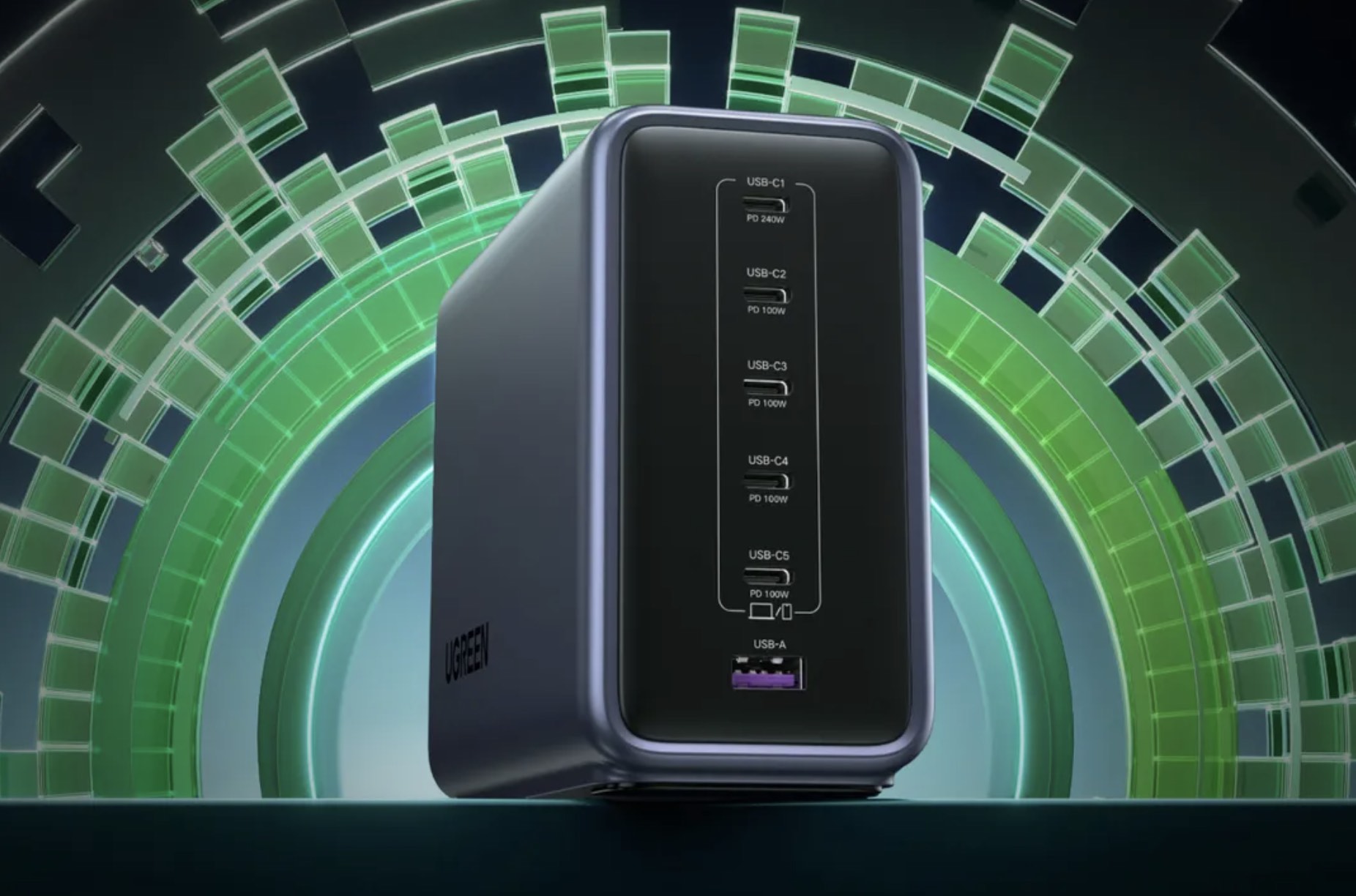 Ugreen Launches 500W Nexode GaN Charger and Thunderbolt 5 Dock at CES 2025