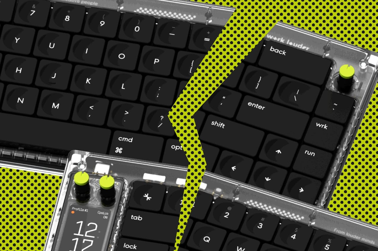 Messy Work Louder Nomad E: $350 Mechanical Keyboard Launch Tips