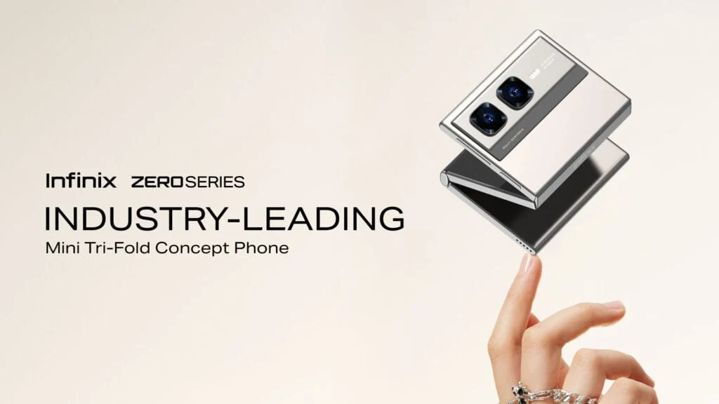 Infinix Launches ZERO Series Mini Tri-Fold Phone with Vertical Fold