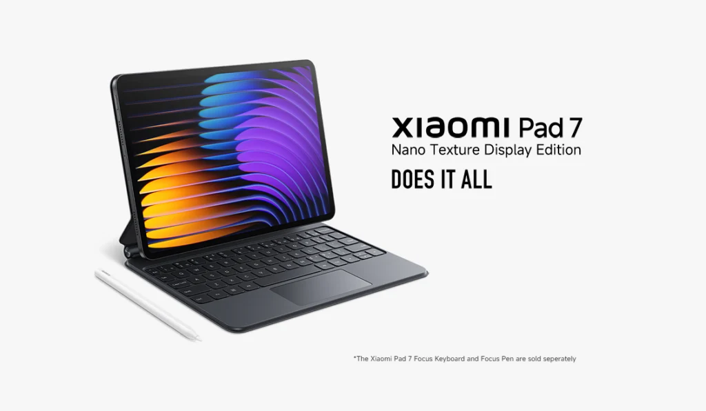 Xiaomi Pad 7 Nano Texture Display Launching in India on Feb 18