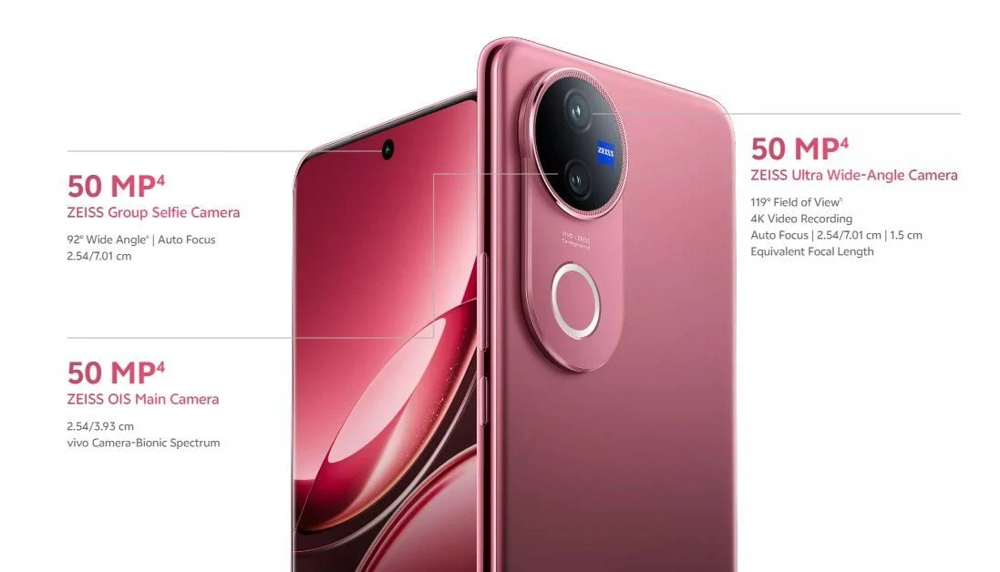 Vivo V50 Launch in India: Design and Key Specs Revealed