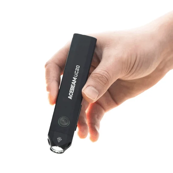 Acebeam Launches Flat EDC Flashlight with Red, White, and UV Light