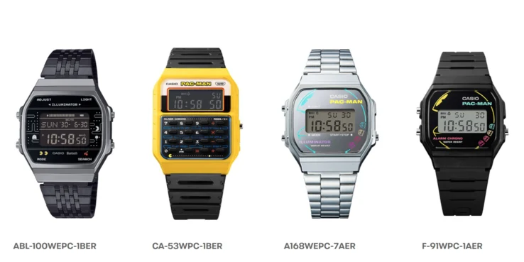 New Pac-Man Casio Vintage Watches Launching in Europe