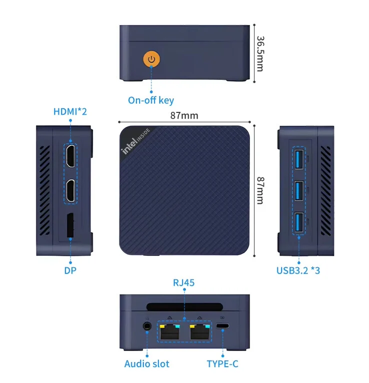 ZX06 Launches: Affordable Mini PC with Intel Twin Lake CPU