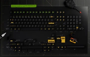 Custom Vintage Photography Keycaps: CannonKeys' New Ergonomic Design