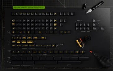 Custom Vintage Photography Keycaps: CannonKeys' New Ergonomic Design