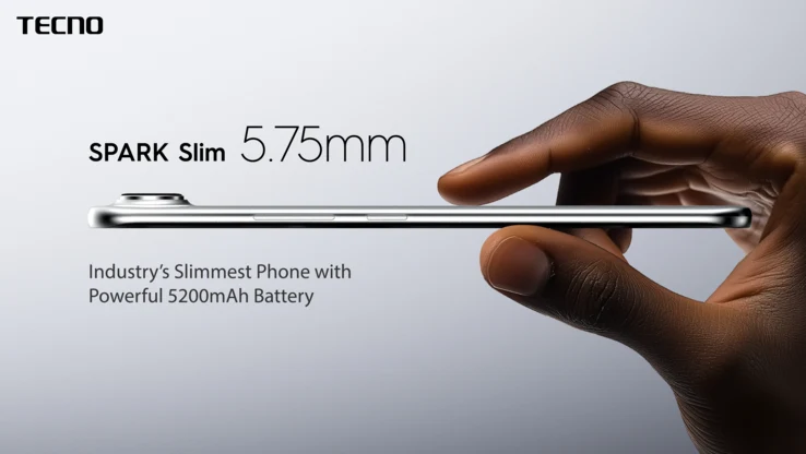 Tecno Spark Slim: World’s Thinnest Smartphone with 5200mAh Battery