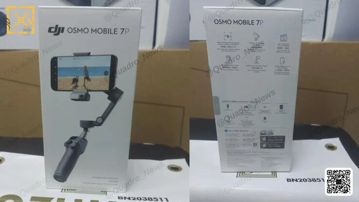 DJI Osmo Mobile 7 vs 7P: Key Differences in Retail Packaging Leak
