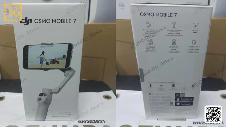 DJI Osmo Mobile 7 vs 7P: Key Differences in Retail Packaging Leak
