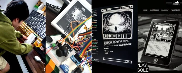 Ink Console: Unique Gaming Handheld with E-Paper Display