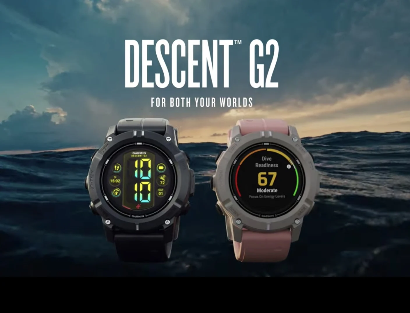 Garmin Descent G2 Smartwatch: AMOLED Display & 10-Day Battery