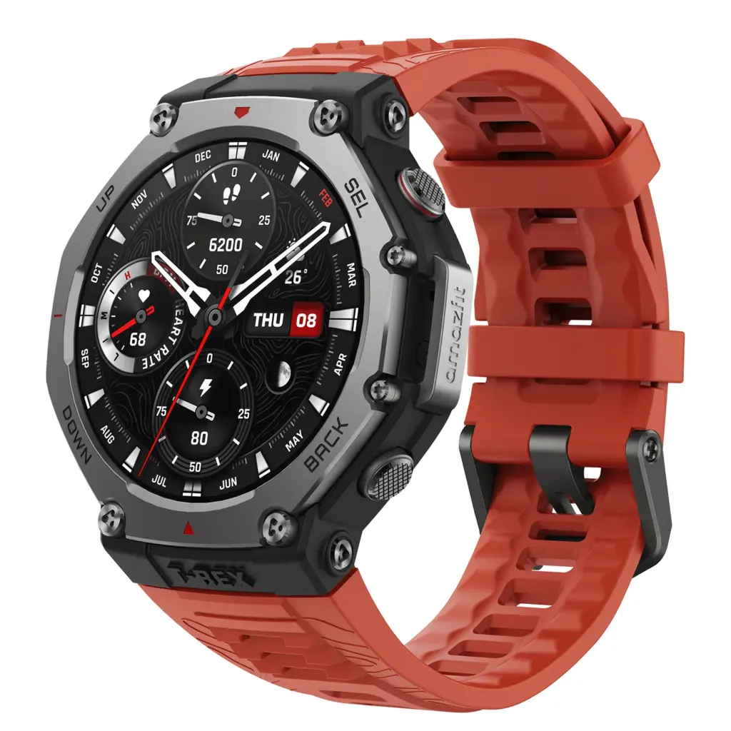 Amazfit T-Rex 3 in Lava Red Launches for Valentine’s Day in India