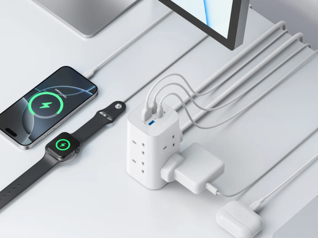 Anker 12-in-1 Tower Power Strip with Switch Now Available