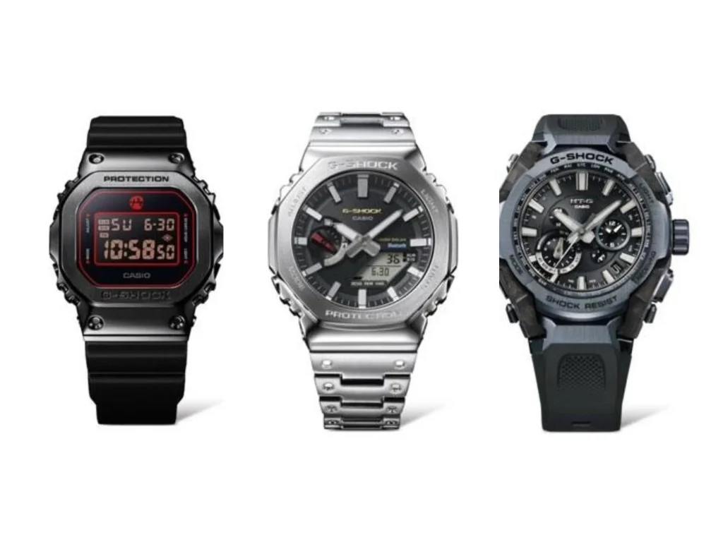 New Casio G-Shock Models: Metal Builds & Striking Designs