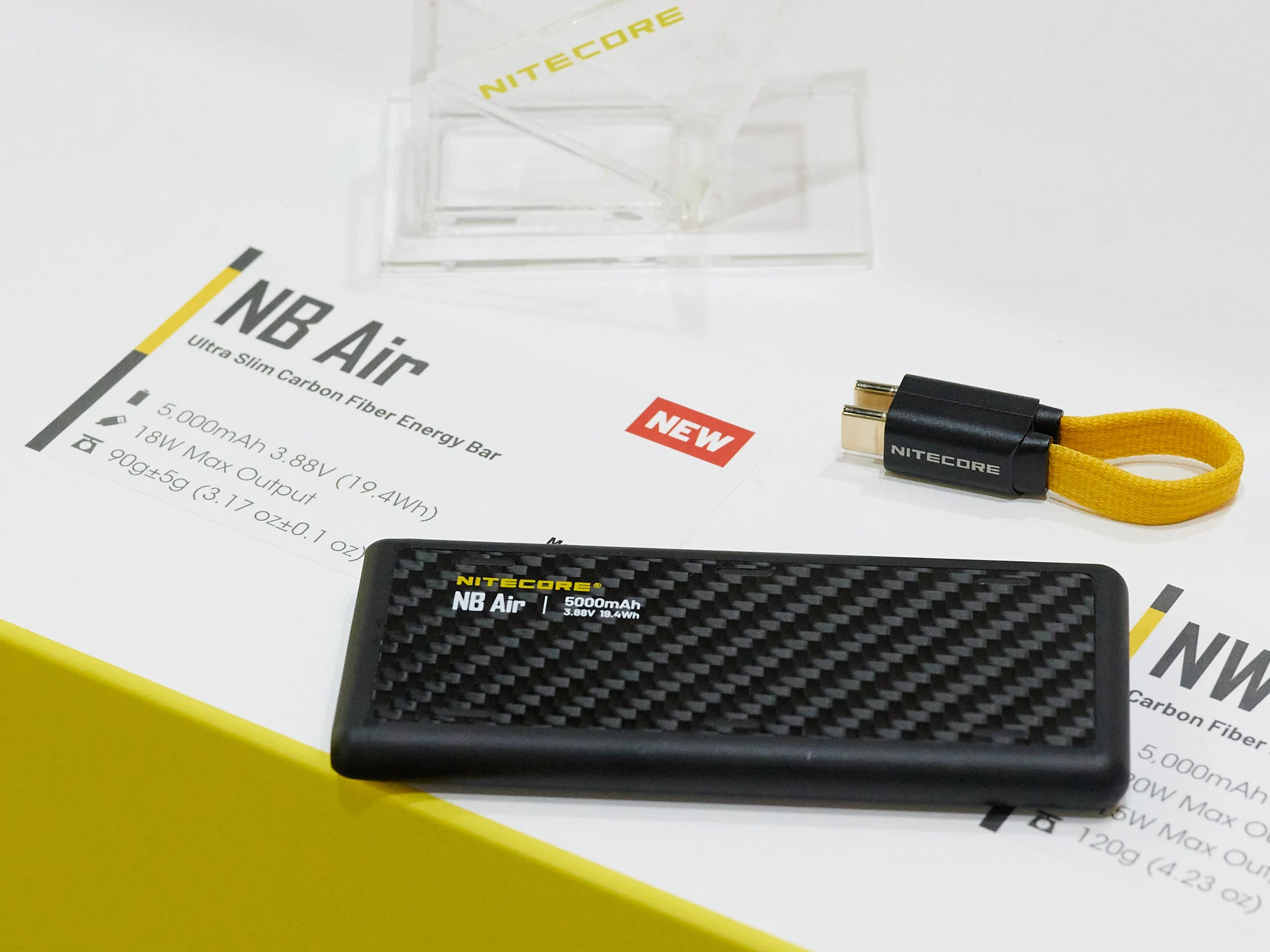 Nitecore Launches Lightweight NB Air Power Bank with 20Wh Capacity