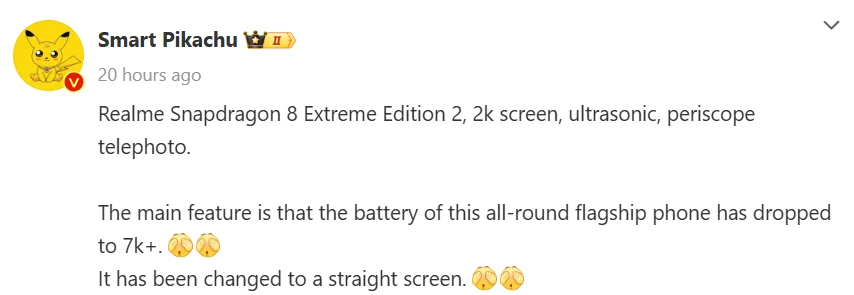 Realme GT 8 Pro Specs Leaked: Snapdragon 8 Elite 2 Coming Soon