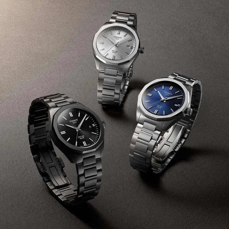 Tissot PRC 100 Solar: New Solar Movement with 14-Month Power Reserve