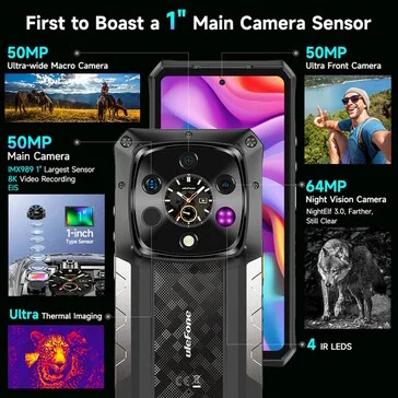 Ulefone Armor 28 Ultra Rugged Smartphone: 1TB Storage & Thermal Camera
