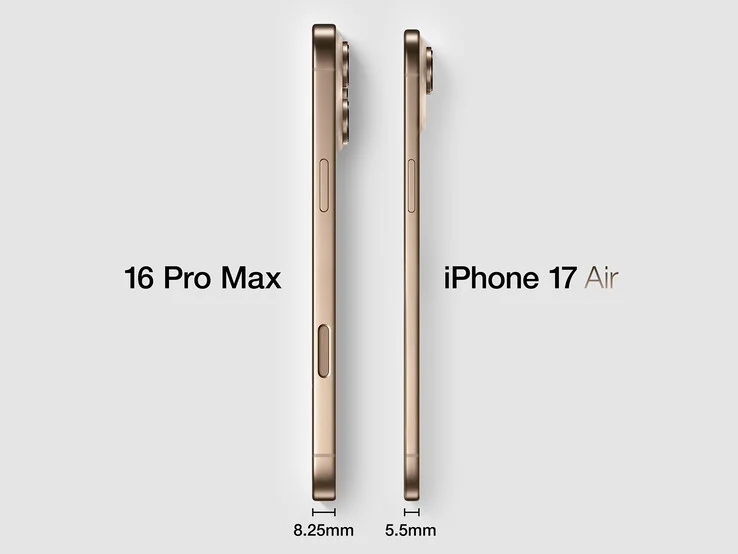 iPhone 17 Air May Beat Galaxy S25 Edge as Thinnest Smartphone