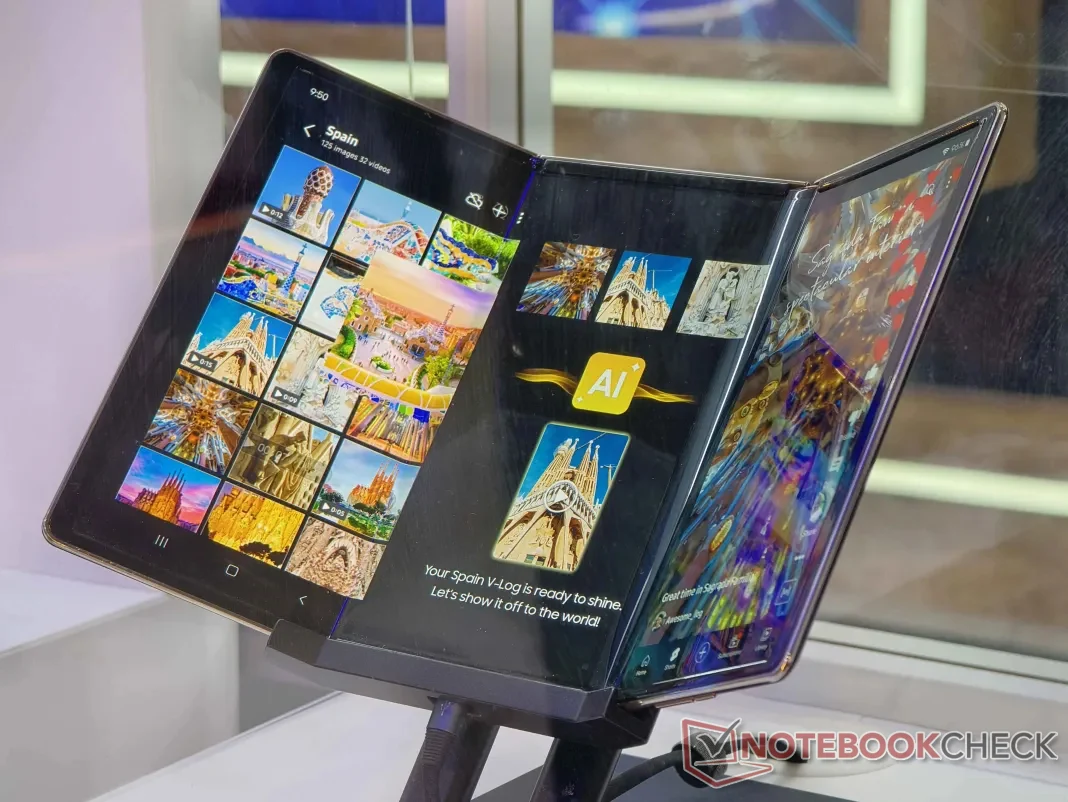 Samsung Flex G Concept Unveiled at MWC 2025 Amid Galaxy G Fold Rumors