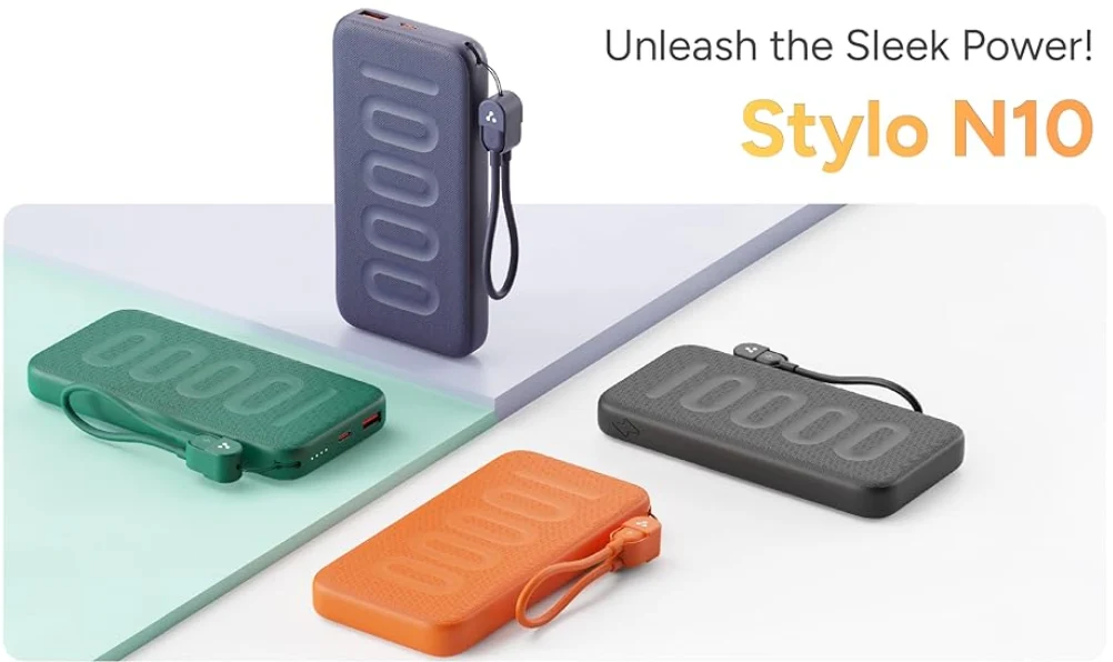 Ambrane Stylo N20 & N10: Colorful 20,000mAh Power Banks