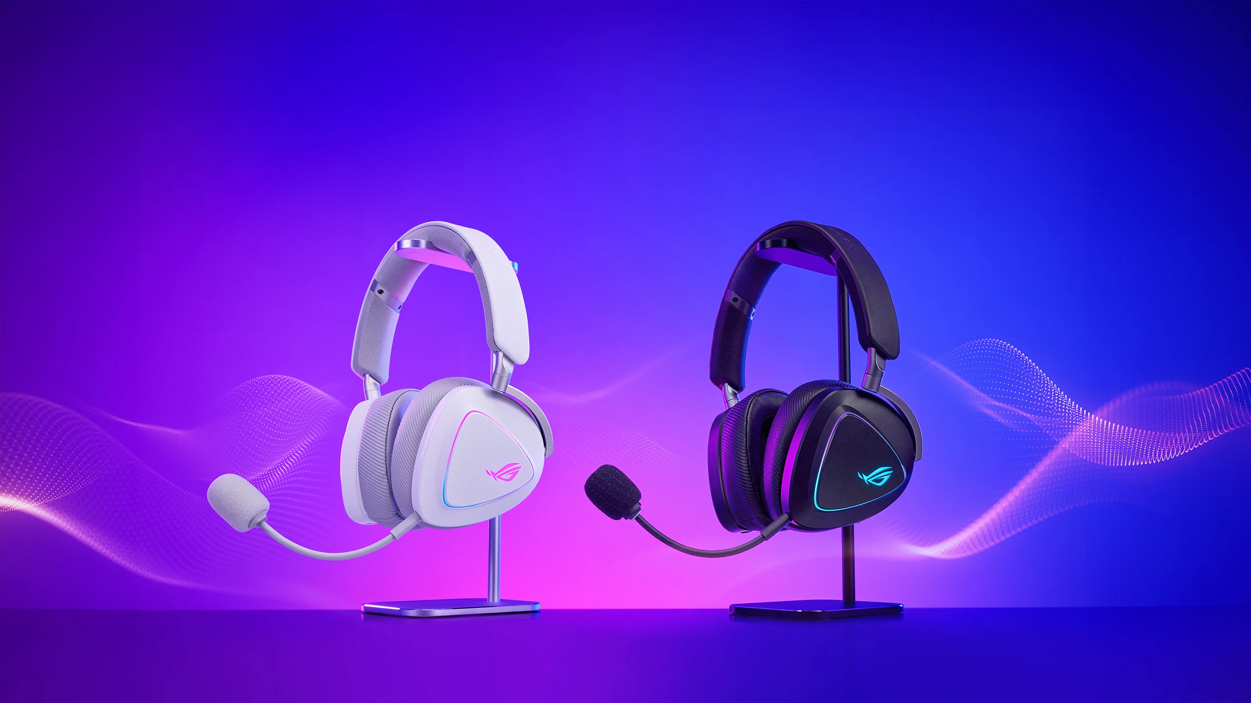 Asus ROG Delta 2 Headset Debuts in Moonlight White with 50mm Drivers