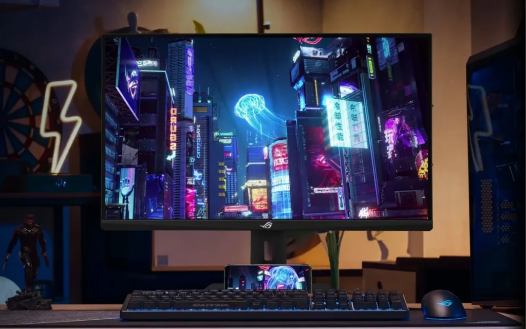 Asus ROG XG32UCG 32″ 4K 160Hz & FHD 320Hz Gaming Monitor