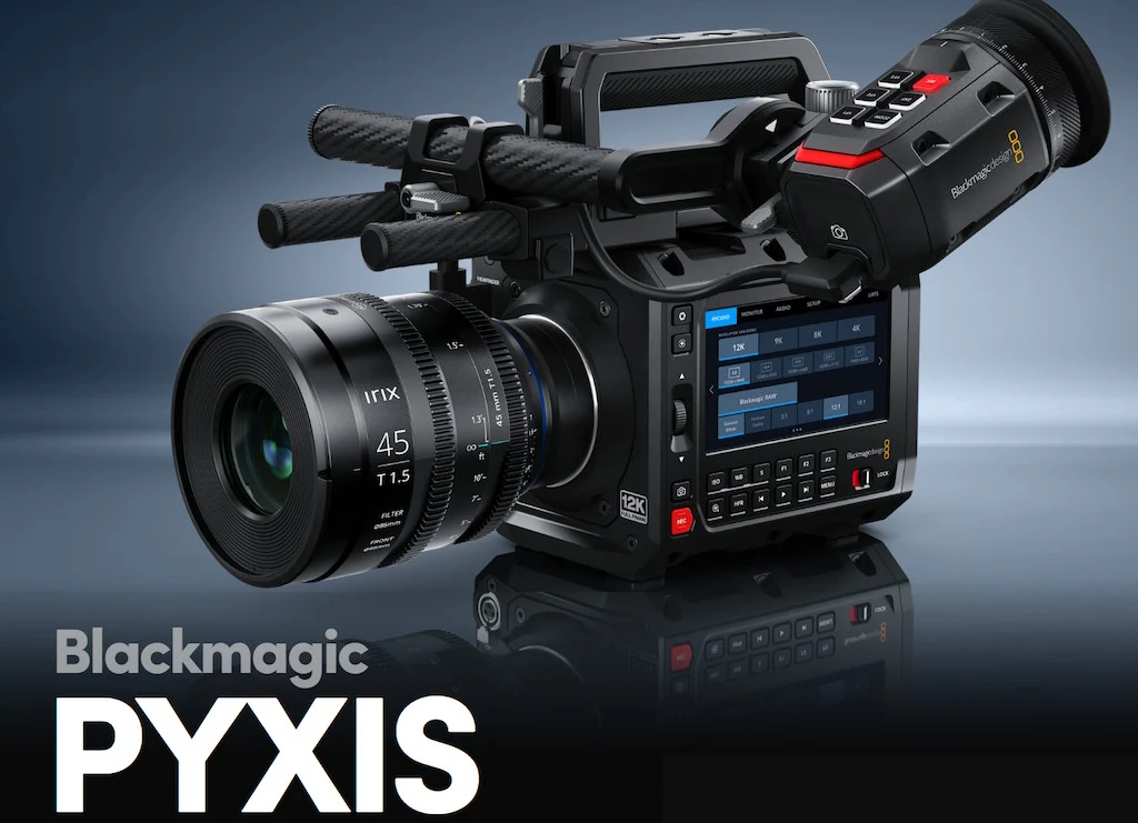 Blackmagic Launches 35mm PYXIS 12K Camera at NAB 2025