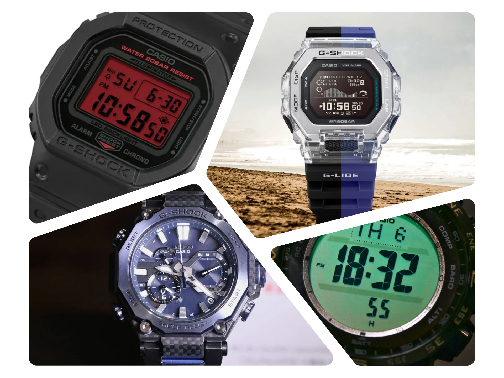 New Casio Watch Launches After April Leak: G-Shock, Pro Trek & More