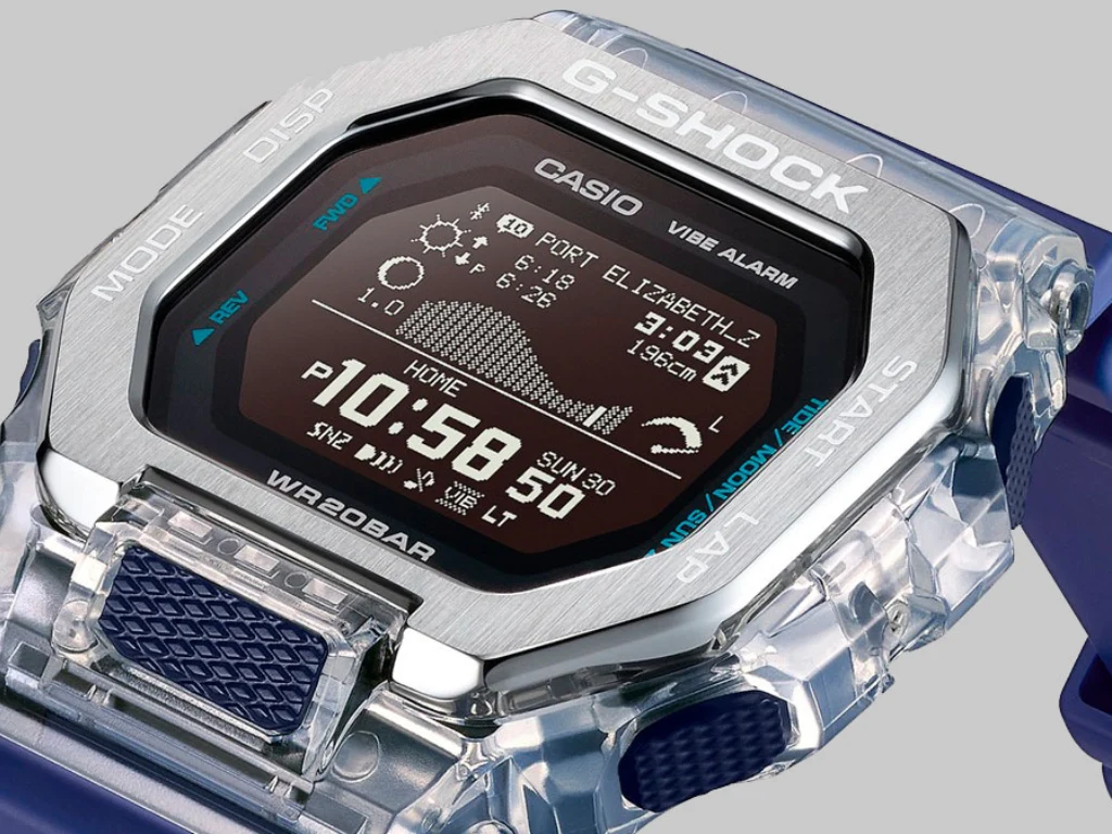 New Casio G-Shock GBX-100S: Brushed Stainless Steel Bezel Revealed