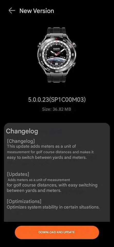 Huawei Watch Ultimate Update Brings Key Improvements to Wearable