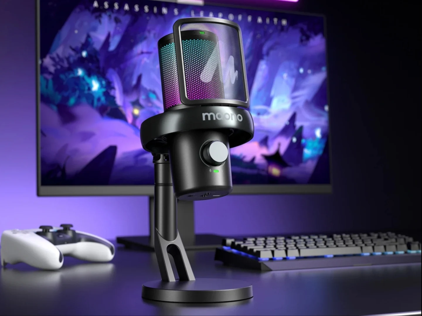Maono DM40 Pro: Wireless AI Microphone for Gamers and Streamers