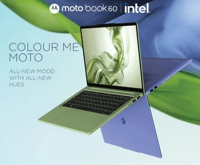 Moto Pad 60 Pro and Book 60 Laptop Launching April 17 in India