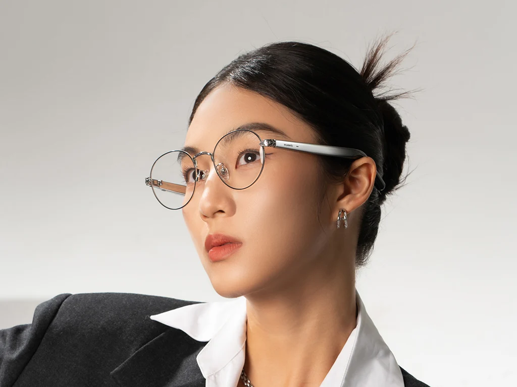 Huawei Unveils Round Frame Smart Glasses with Optical Lenses