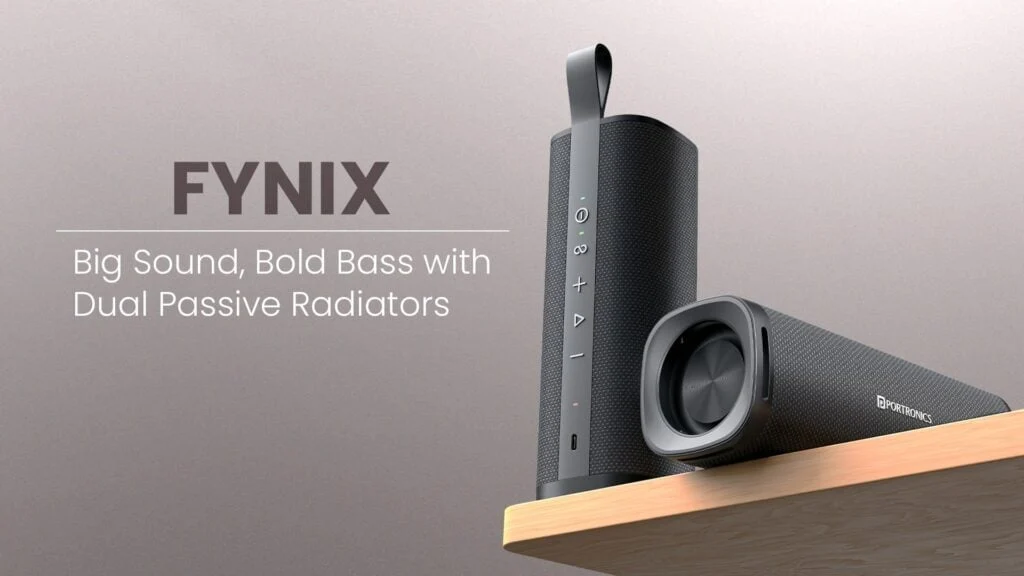 Portronics Fynix 30W Bluetooth Speaker: TWS, 6H Battery, Bluetooth 5.3