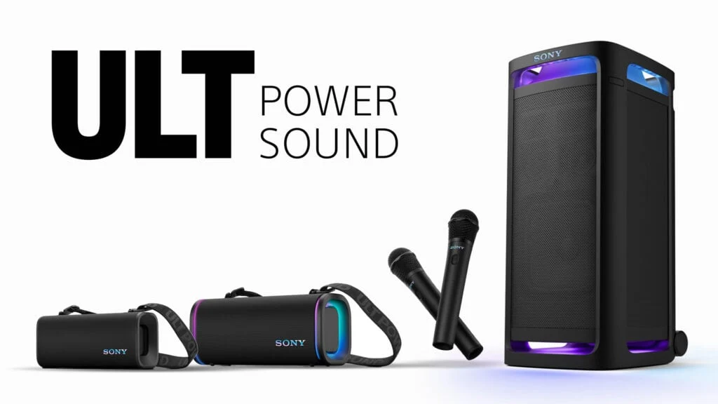 Sony Launches New ULT Speakers and Wireless Mics for Music Sessions