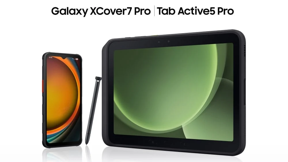 Samsung Launches Galaxy XCover7 Pro and Tab Active5 Pro for Tough Jobs