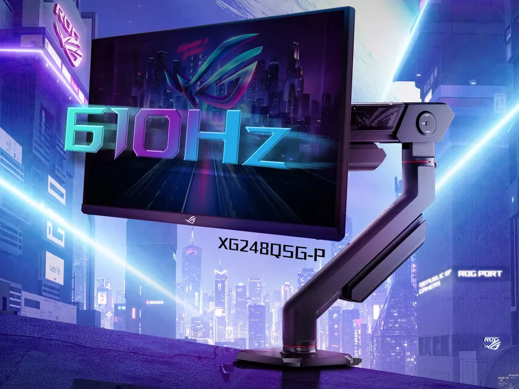 Asus ROG Strix XG32UCG & XG248Q5G-P: Ultra-Fast 610Hz Monitors