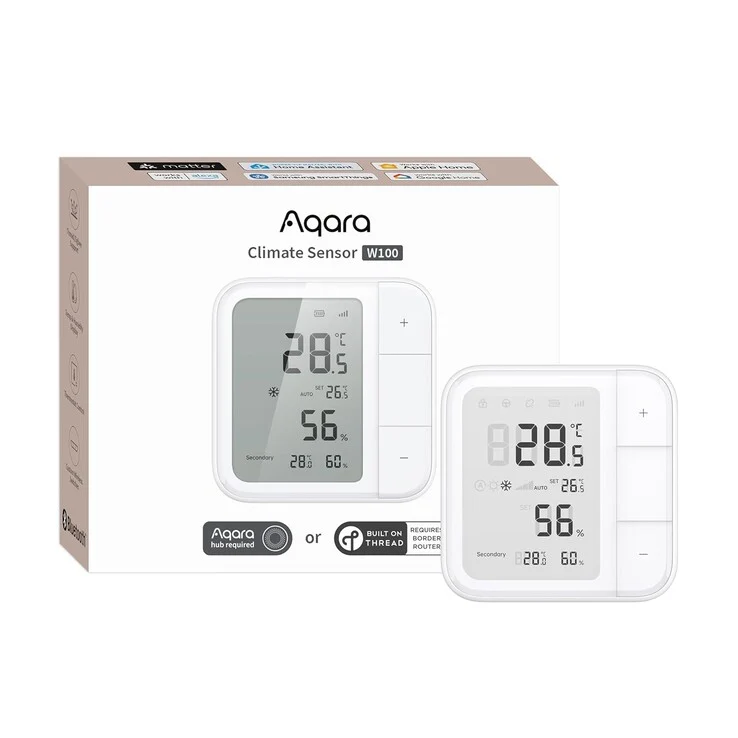 Aqara W100 Climate Sensor Launches with Customizable Buttons