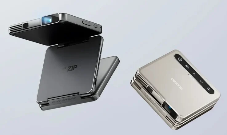 Aurzen ZIP: World's Smallest Pocket Folding Projector Now Shipping