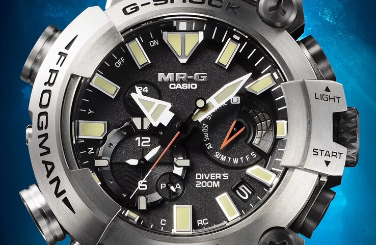 Casio Unveils MR-G Frogman Watch with Goliath Frog Design