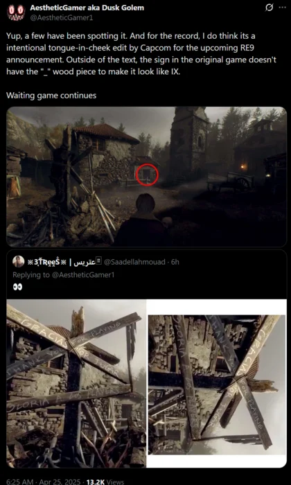 Capcom Hints at Resident Evil 9 in RE4 Remake Tribute Video