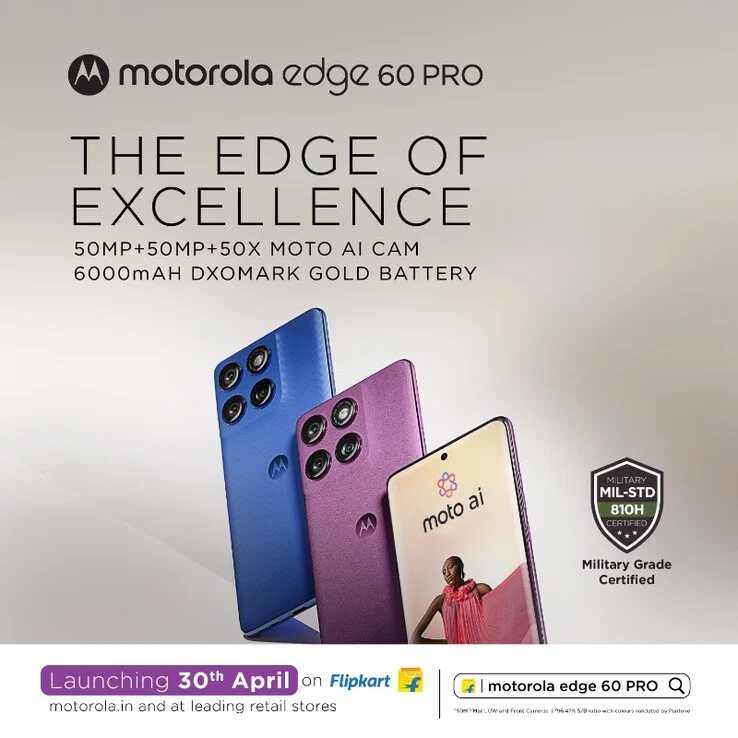 Motorola Edge 60 Pro Launching Soon in India