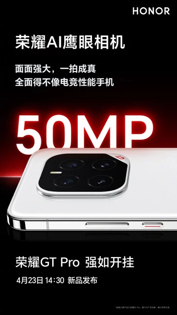Honor GT Pro: New Details Revealed for Upcoming Gaming Smartphone