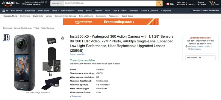 Insta360 X5: Pricing, Specs, and Performance Leaks Revealed