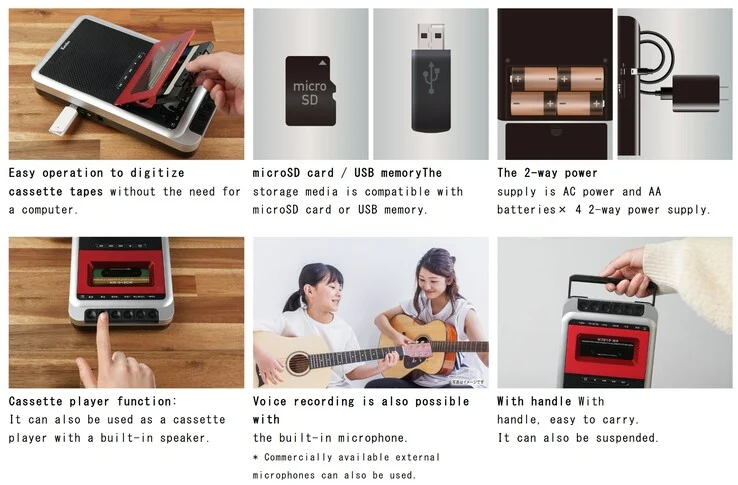 Kenko Tokina Launches KR-019CR Portable Cassette Tape Recorder